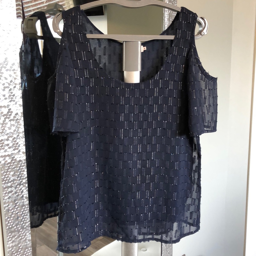 EUC cold shoulder top